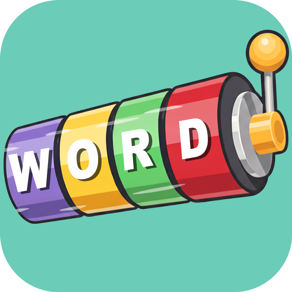 Word Slots Rush - Modern word puzzle • Satisfying spins